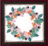 Sm. Leaf Wreath Card